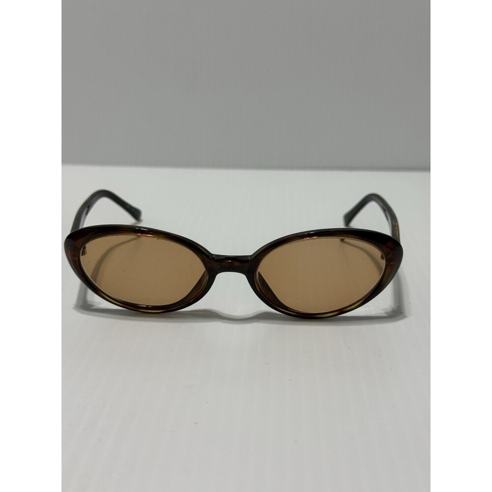VTG GUESS GU 646 LUXE DA/BLK-1 Womens Brown Semi Cat Eye Eyeglasses FRAMES ONLY